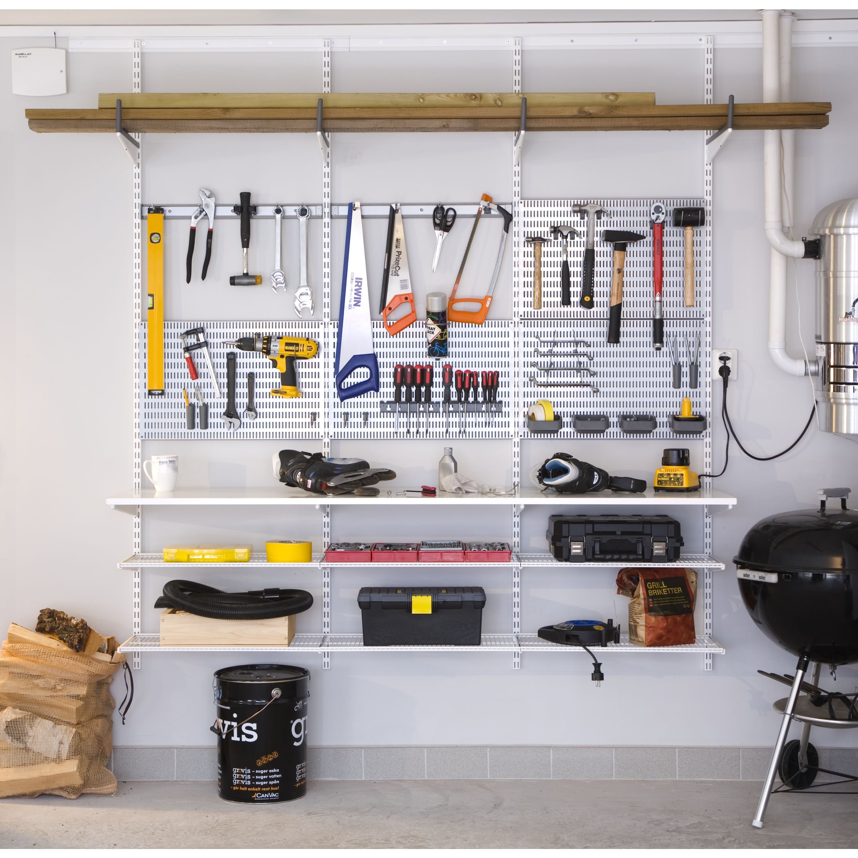 Comment ranger ses outils sur son etabli avec les kits garage ?