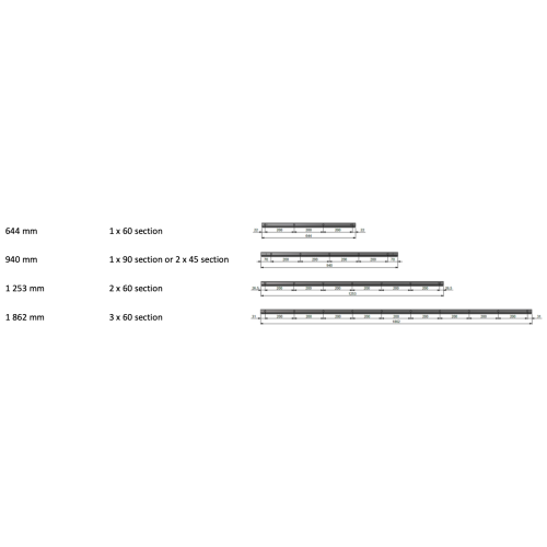 Le Systèmes  Suspendu Elfa Graphite est le système de rangement le plus connu de la marque