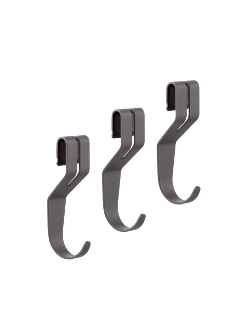 Retrouver l'élément  Crochet utilitaire pour étagère fil Garage + pour Etagères et accéssoires de la Gamme Garage + Elfa