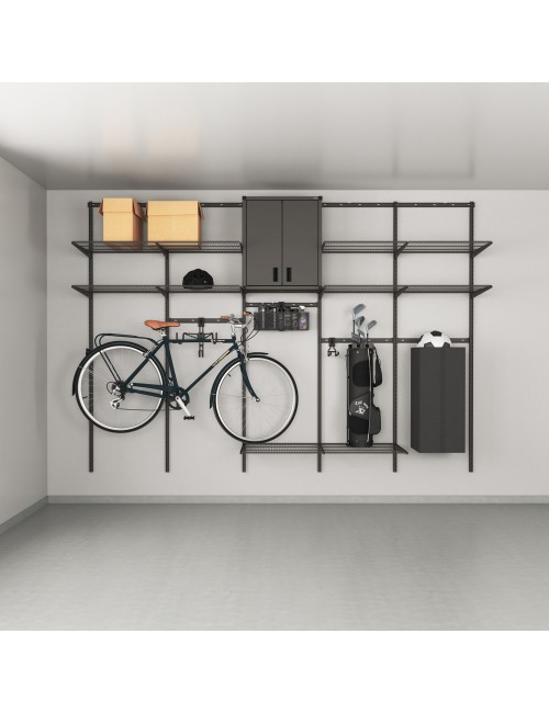 Organisez votre garage avec le kit Garage+ Rangement familial d'Elfa !