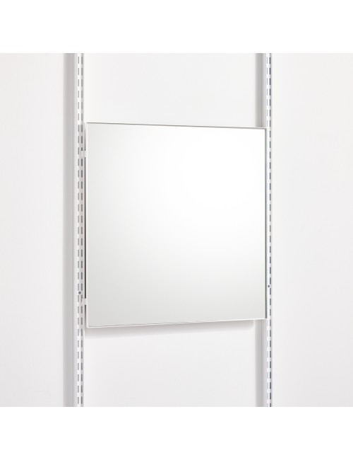 Miroir Blanc Mat Elfa entre 2 profils