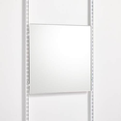 Miroir Blanc Mat Elfa entre 2 profils