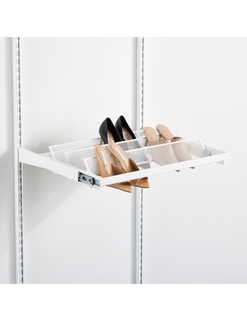 Insert pour porte-chaussures, talons hauts Elfa blanc mat